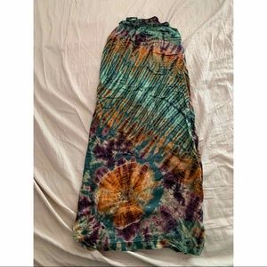 Jayli Tie Dye Maxi Skirt